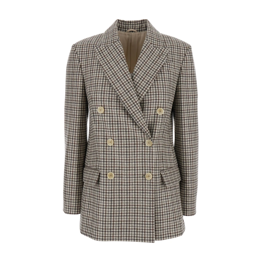 Jackets > Blazers - - Brunello Cucinelli - Modalova