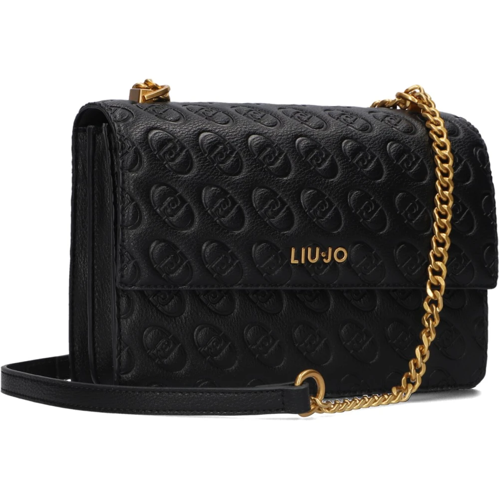 Liu Jo Glamoureuze Cross Over Schoudertas Black Dames