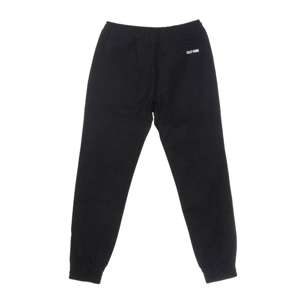 Dolly Noire Zwarte Ripstop Jogger Broek Black Heren