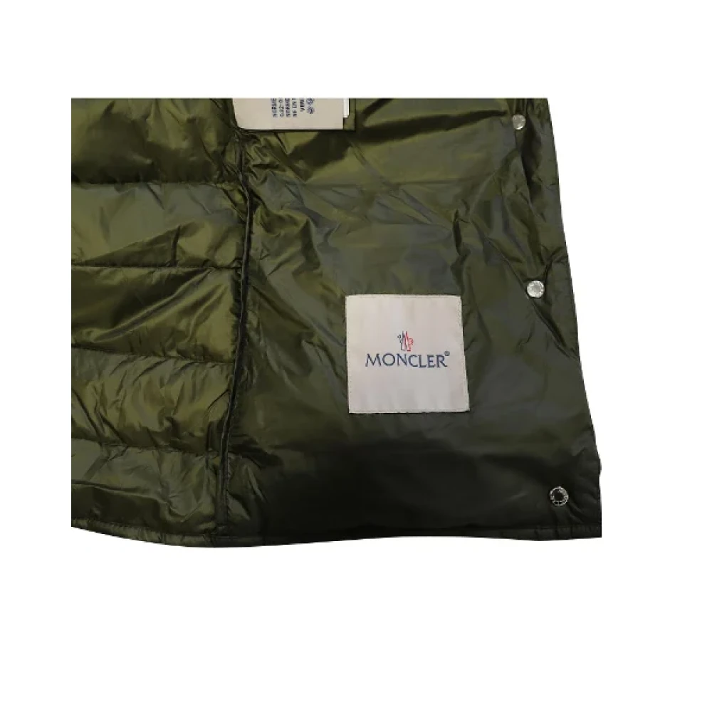Moncler Pre-owned Fabric outerwear Green Dames
