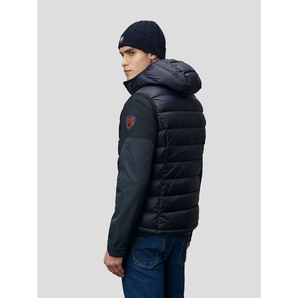 Blauer Blauw Hooded Vest Arden Model Blue Heren