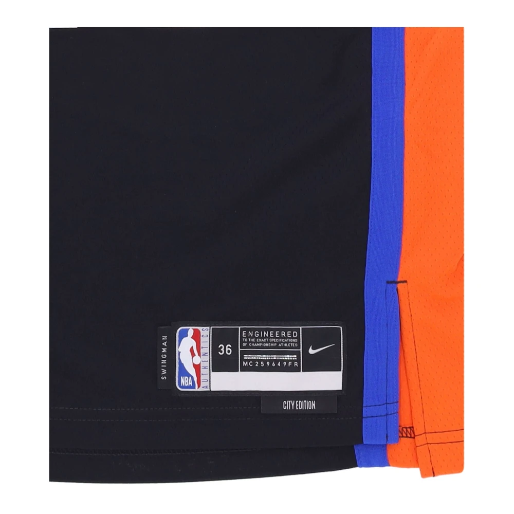 Nike City Edition Basketbal Tank Top Julius Randle Black Heren