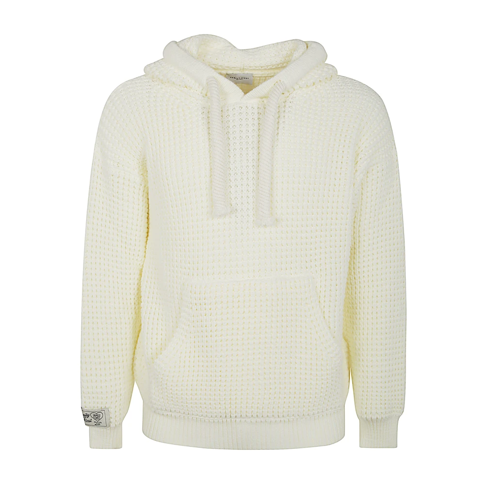Family First Stijlvolle Hoodie Beige Heren