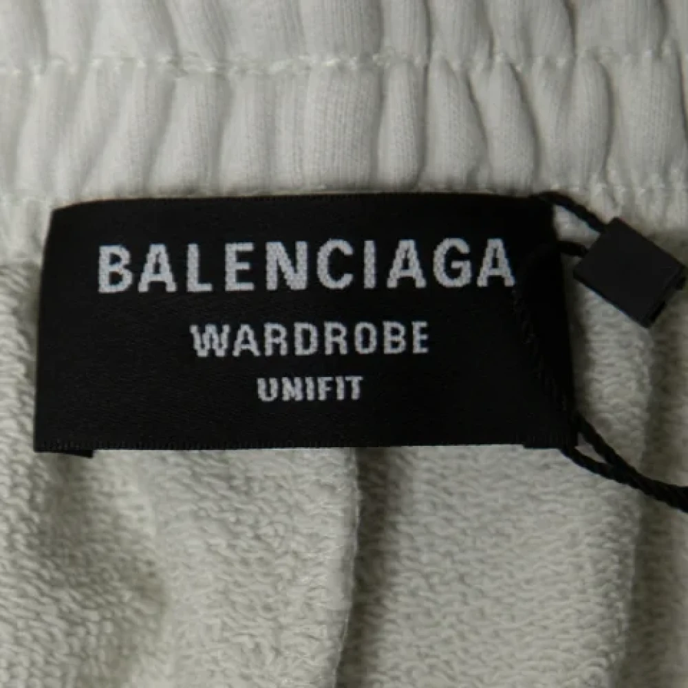 Balenciaga Vintage Pre-owned Cotton bottoms White Dames