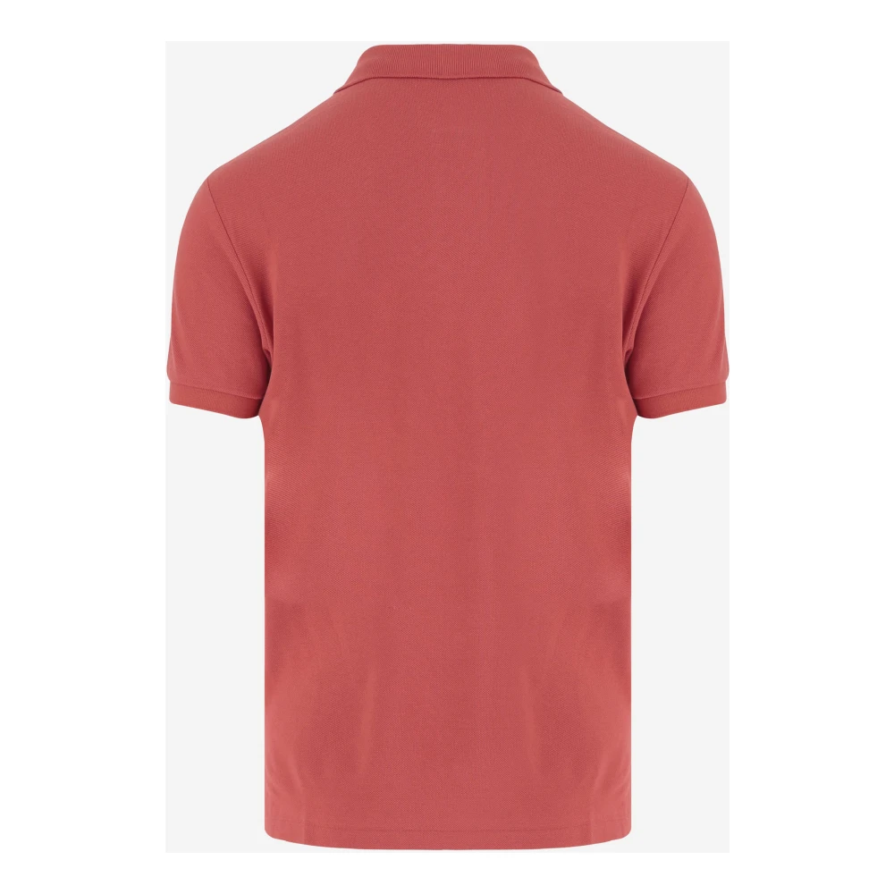 Polo Ralph Lauren Klassieke Katoenen Poloshirt Rood Red Heren
