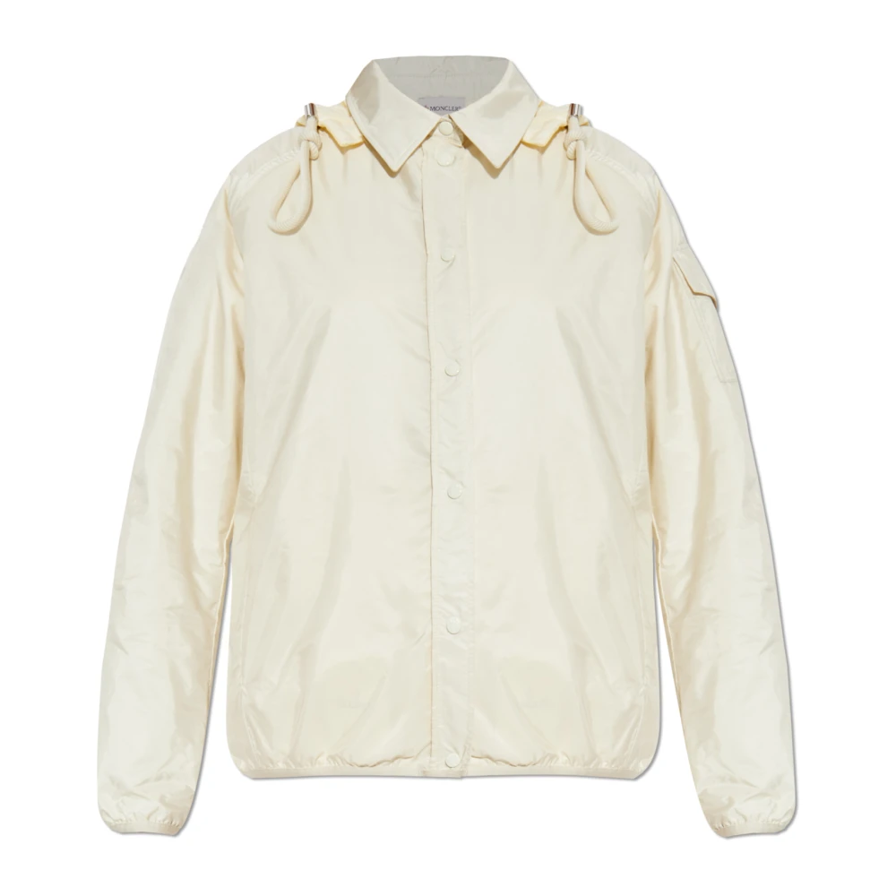 Moncler Jas Camicia Yellow Dames
