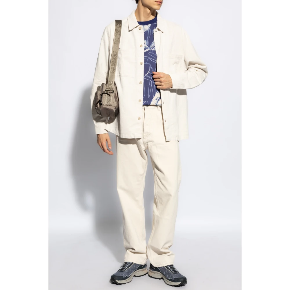 Samsøe Sadamon Shirt Beige Heren