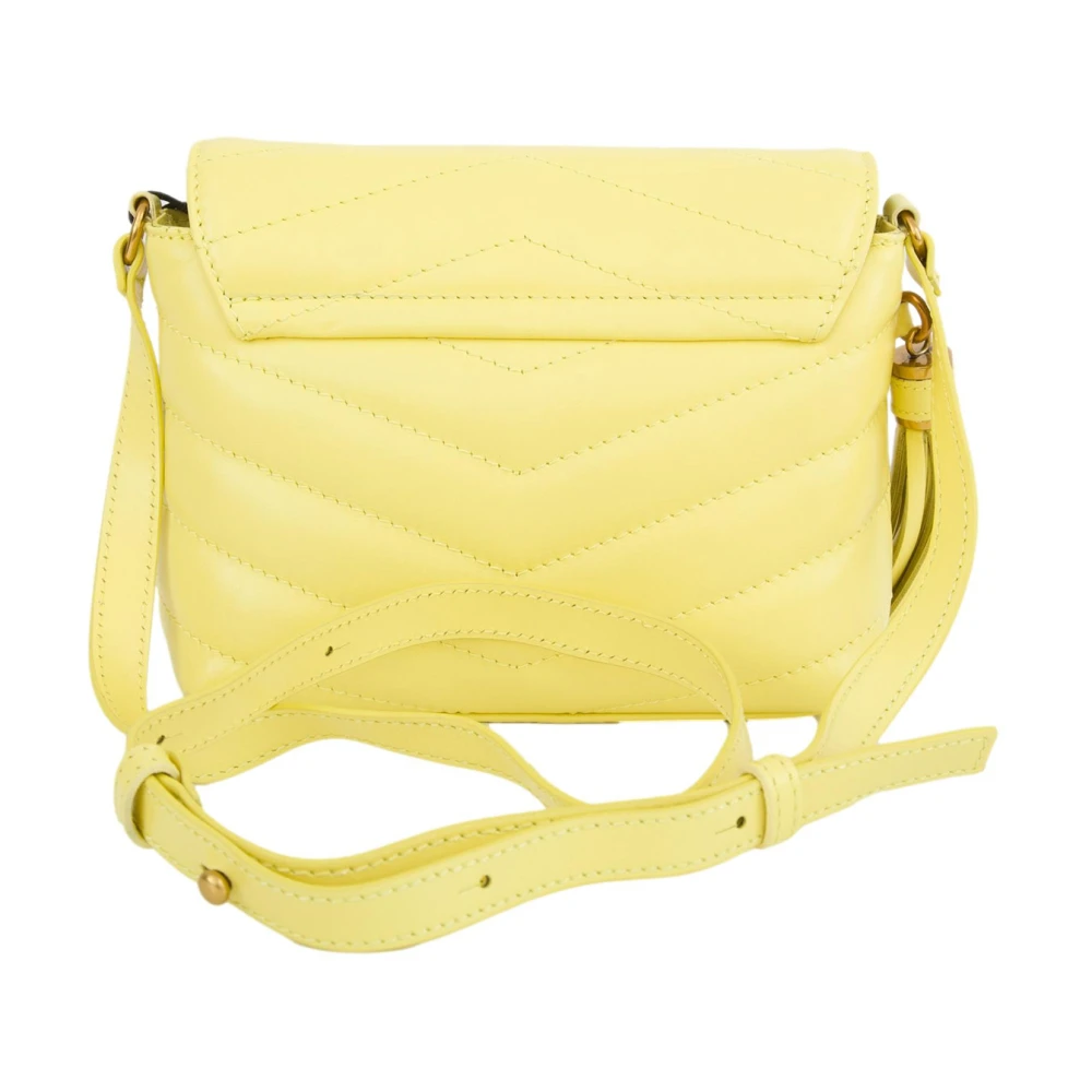 Twinset Stijlvolle Schoudertas Yellow Dames