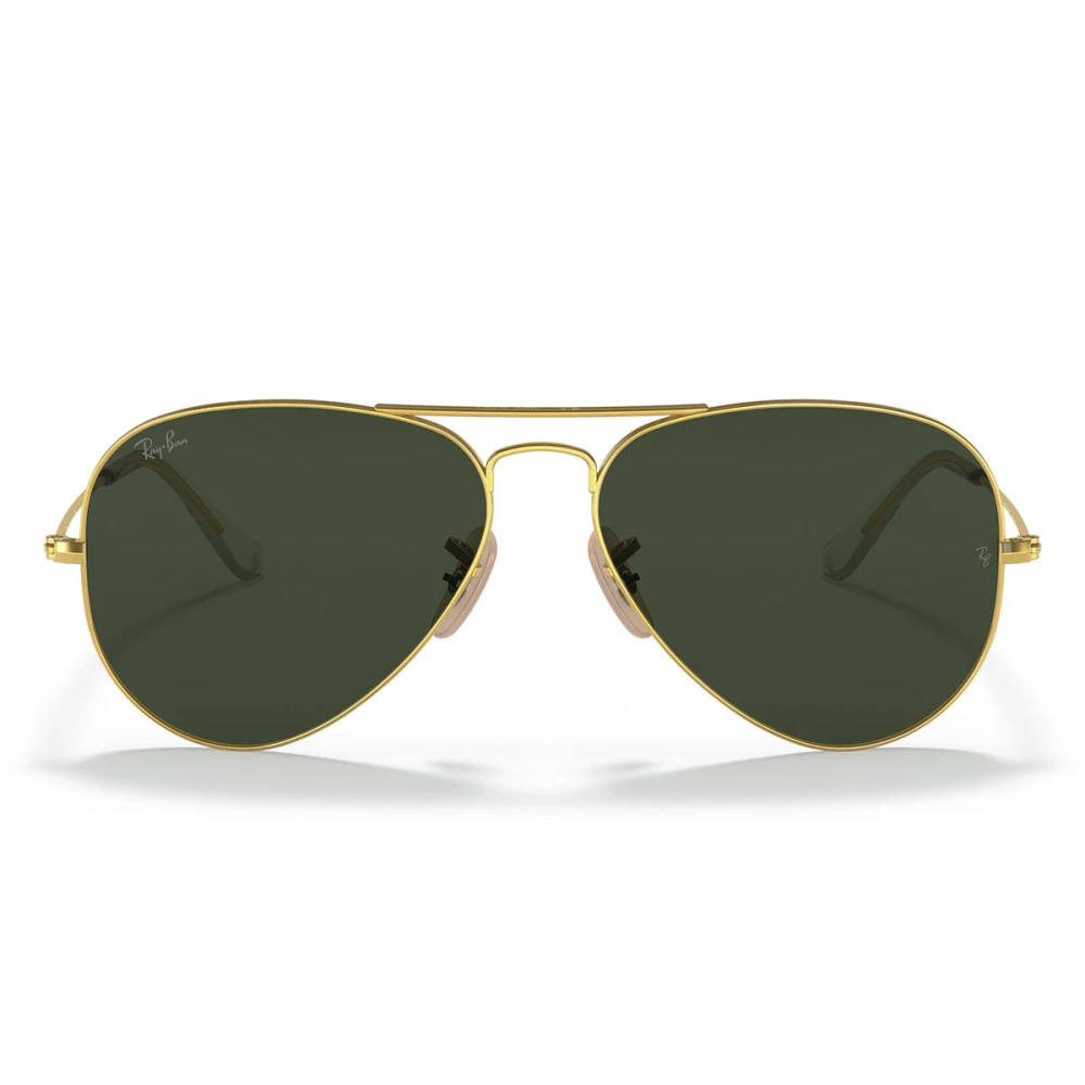 Ray-Ban Yellow Sunglasses, Unisex, 55 Mm, Aviator Rb3025