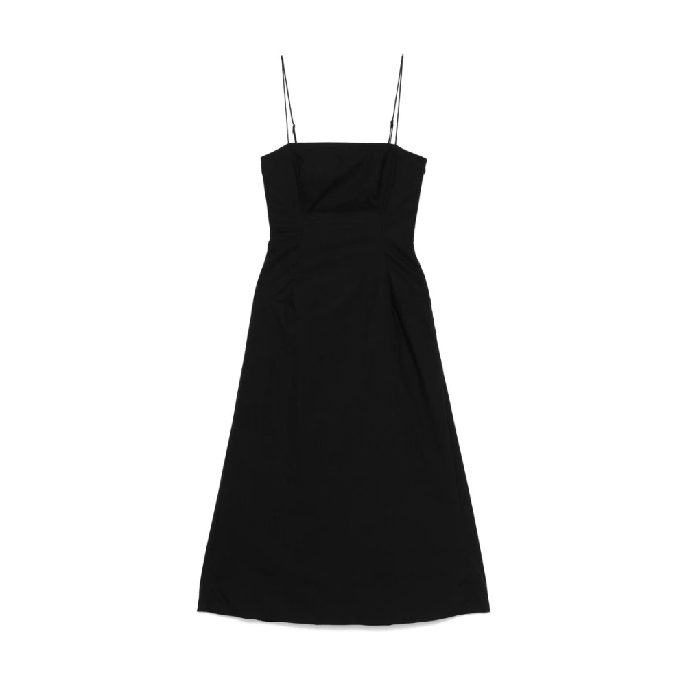 Faithfull the Brand Zwarte Bandeau Stijl Jurk Black Dames