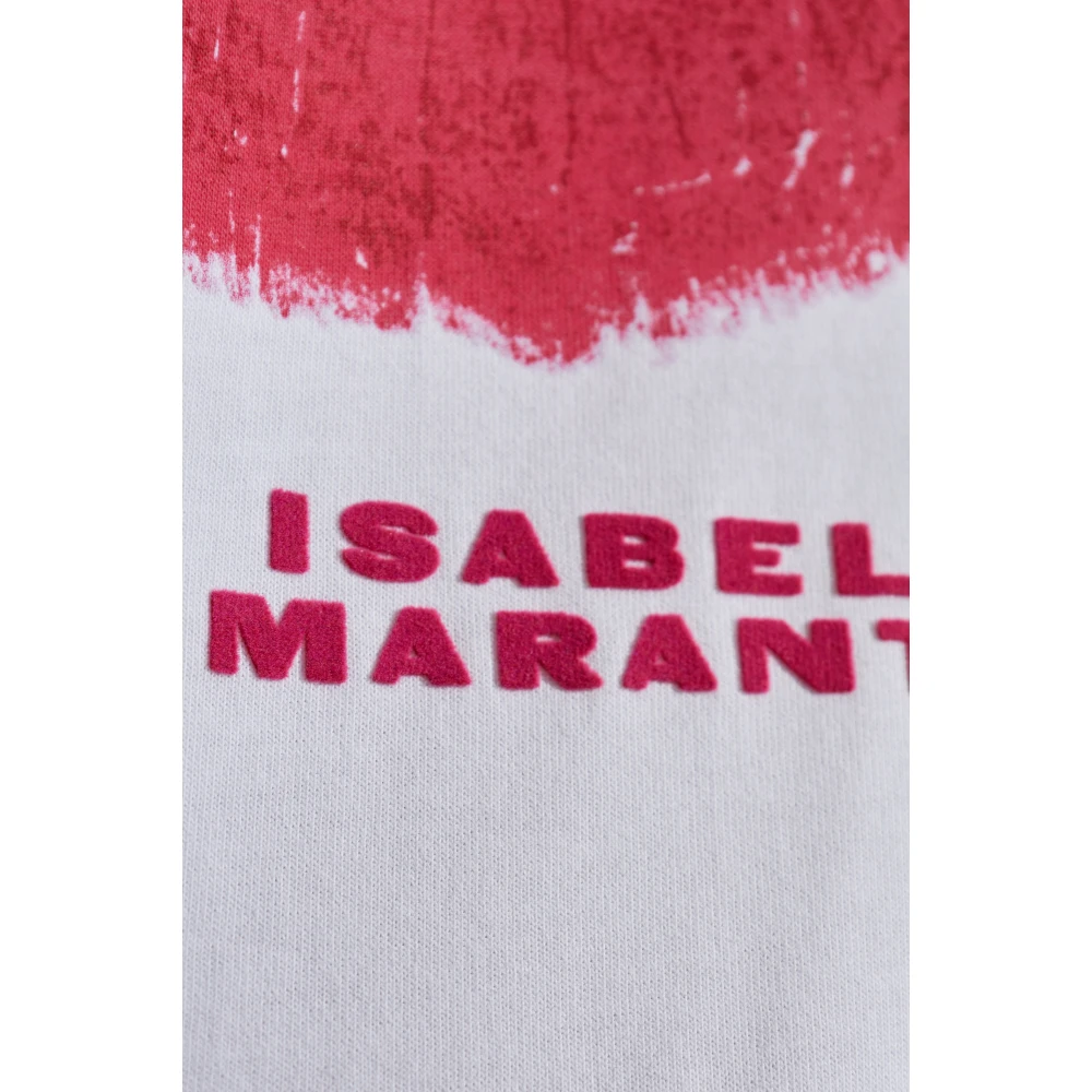 Isabel marant T-shirt 'Ben' White Dames
