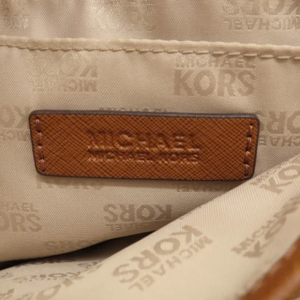 Michael Kors Pre-owned Plastic totes Brown Dames