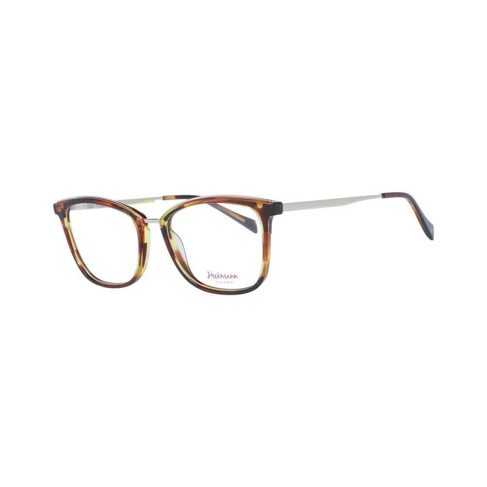 Ana Hickmann Bruin Acetaat Rechthoekige Optische Monturen Brown Dames