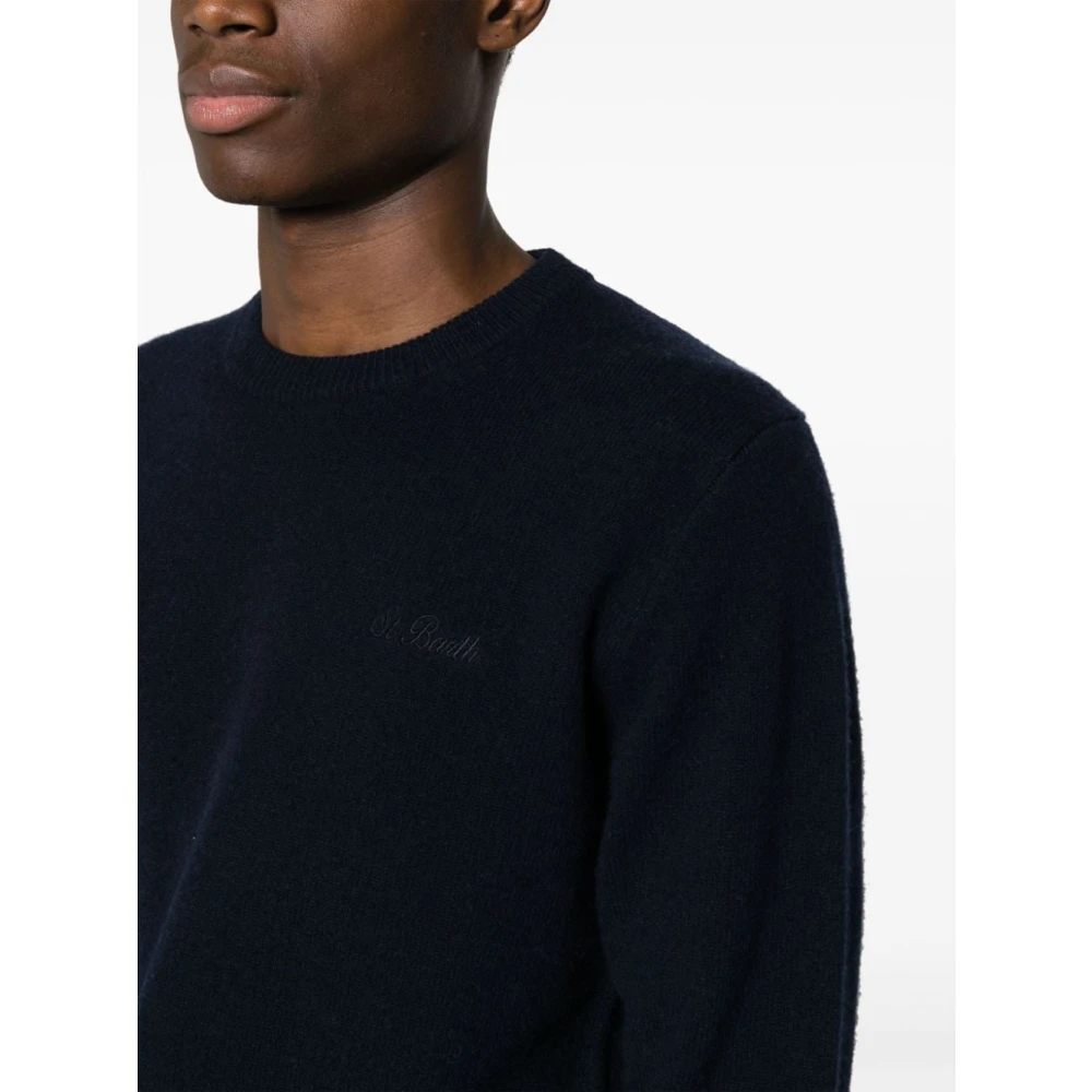 MC2 Saint Barth Heron Sweaters voor Heren Blue Heren