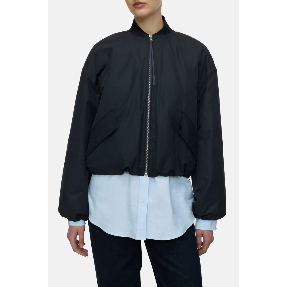 closed Blauwe Bomberjack Blue Dames