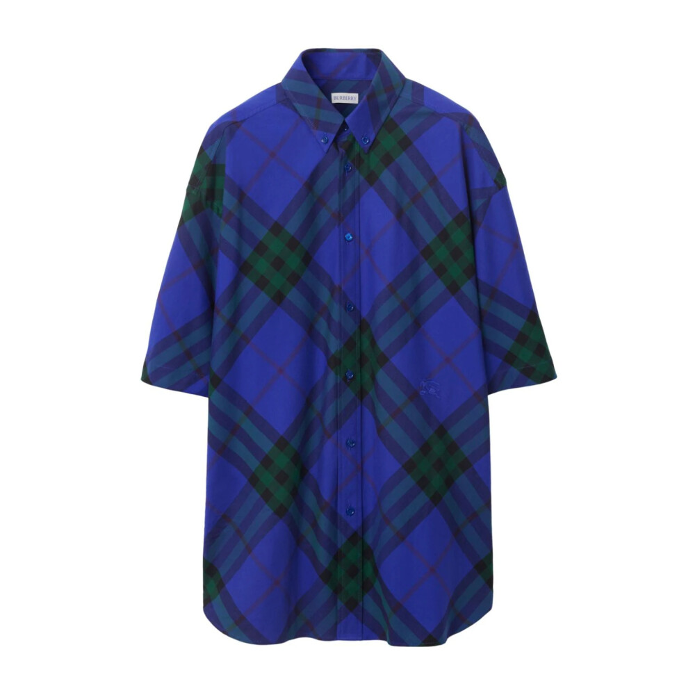 Burberry camisa clearance azul