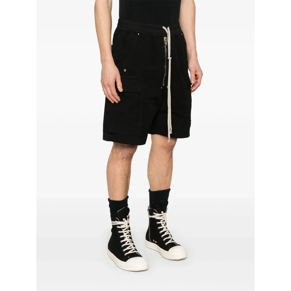 Rick Owens Cargo Shorts Black Heren