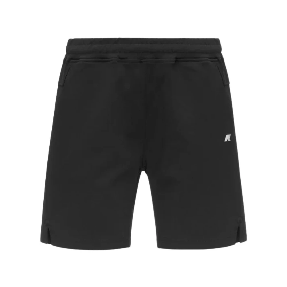 K-Way Herren Schwarz Shorts, K, Sgröße: