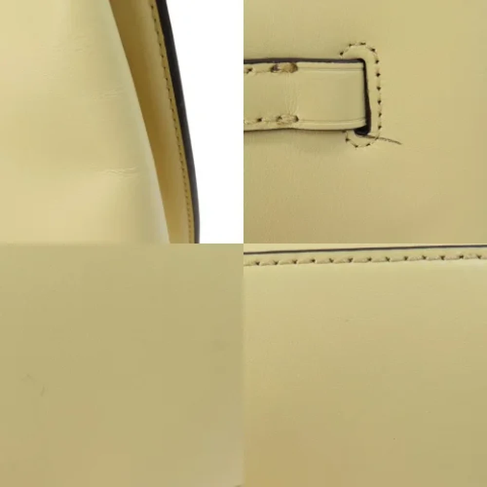 Michael Kors Pre-owned Leather shoulder-bags Beige Dames