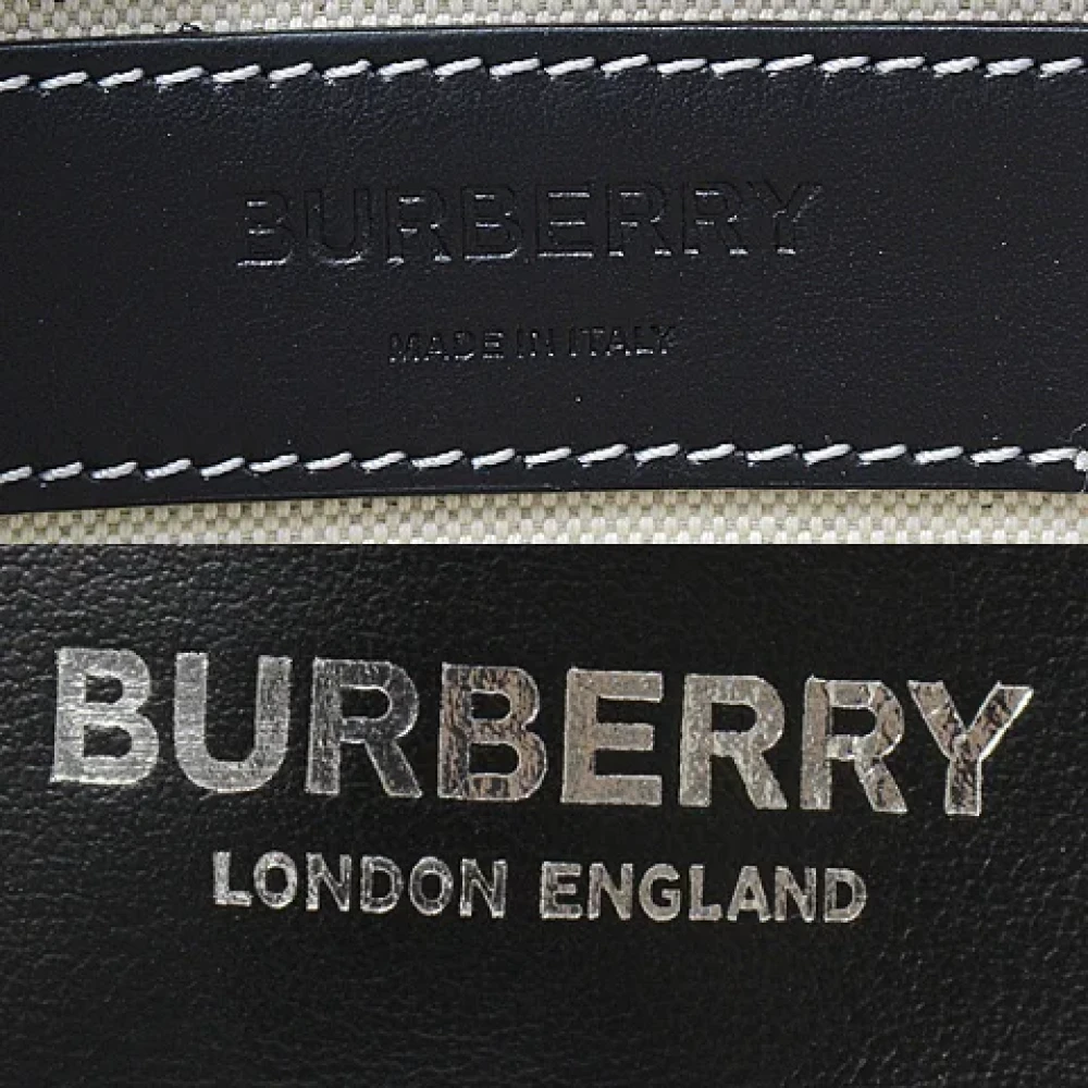 Burberry Vintage Pre-owned Leather crossbody-bags Black Dames