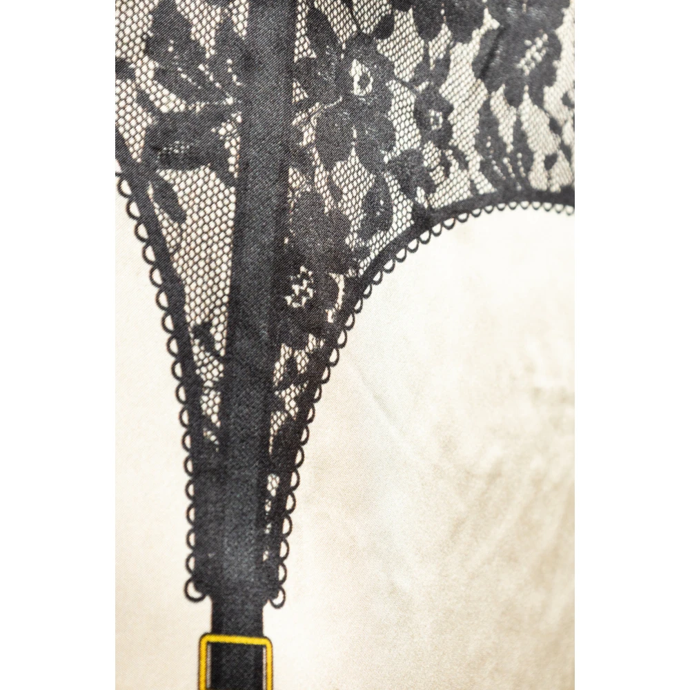 Moschino Satijnen rok Beige Dames