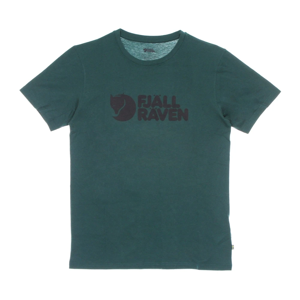 Fjällräven Arctic Green Logo T-shirt Green Heren