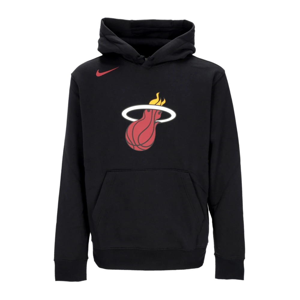 Nike Miami Heat Club Hoodie Black, Herr