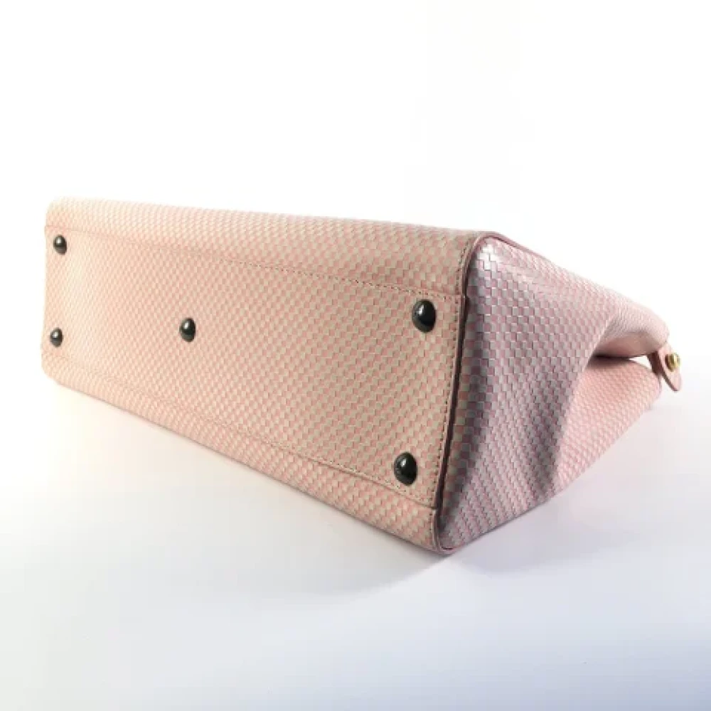 Fendi Vintage Pre-owned Leather fendi-bags Pink Dames