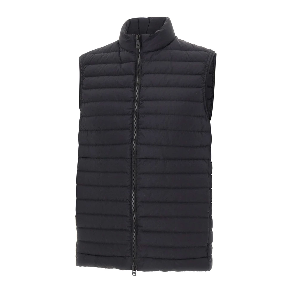 Peuterey Men's Black Waistcoats, S, Moise 02 Vest
