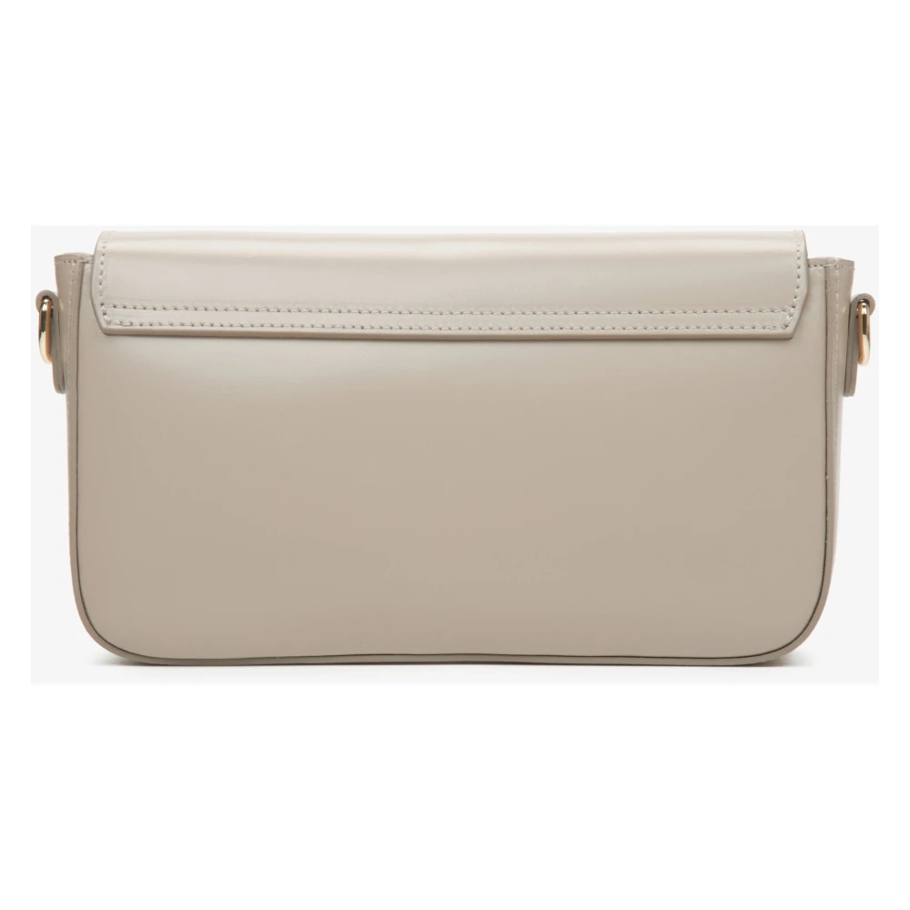 Estro Dames Kleine Beige Baguette Handtas Er00115407 Beige Dames