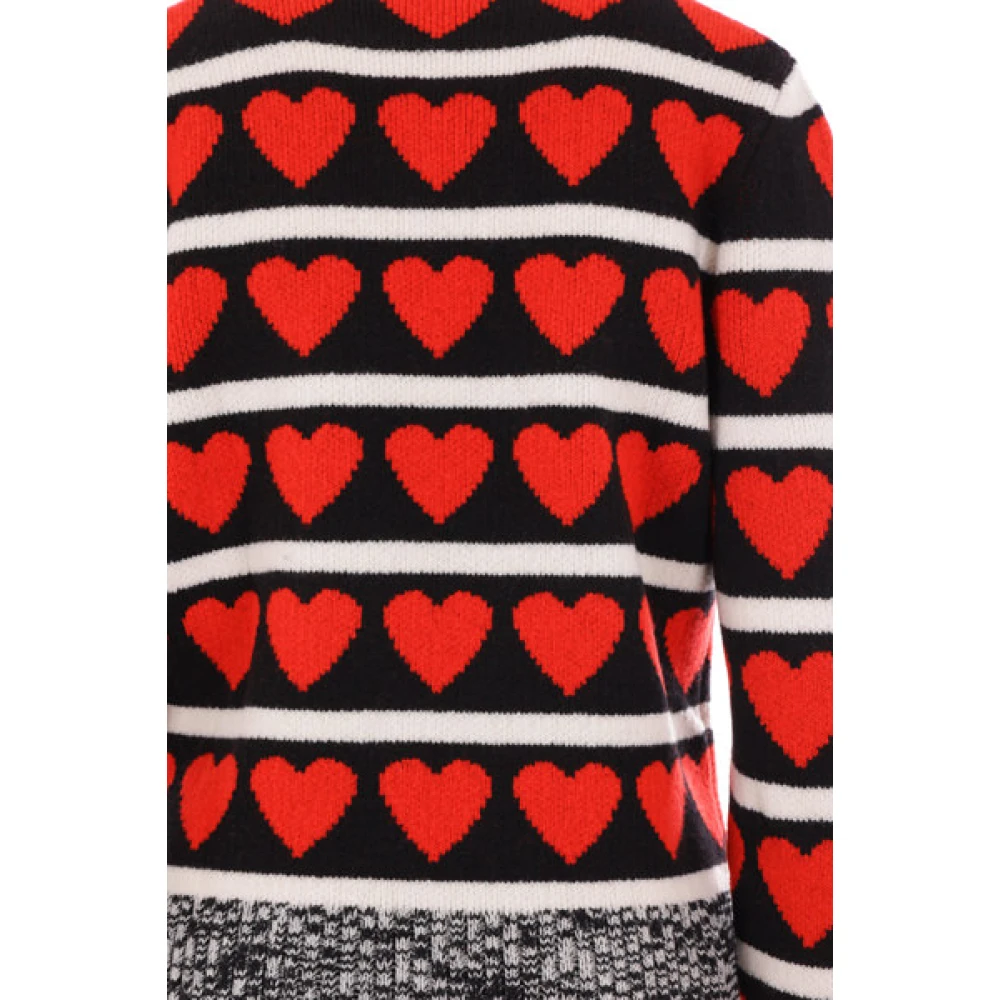 Meryll Rogge Trui met Hart Intarsia Red Dames