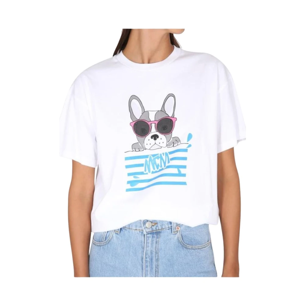MCM - Tops > T-Shirts - White - MCM - Modalova