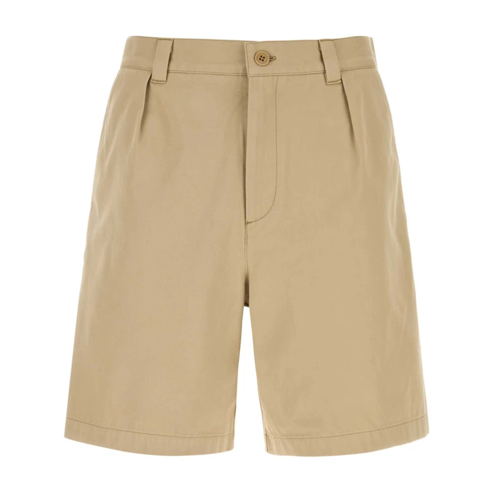 A.p.c. Men's Beige Bermuda Shorts - Casual Shorts - L - Shorts