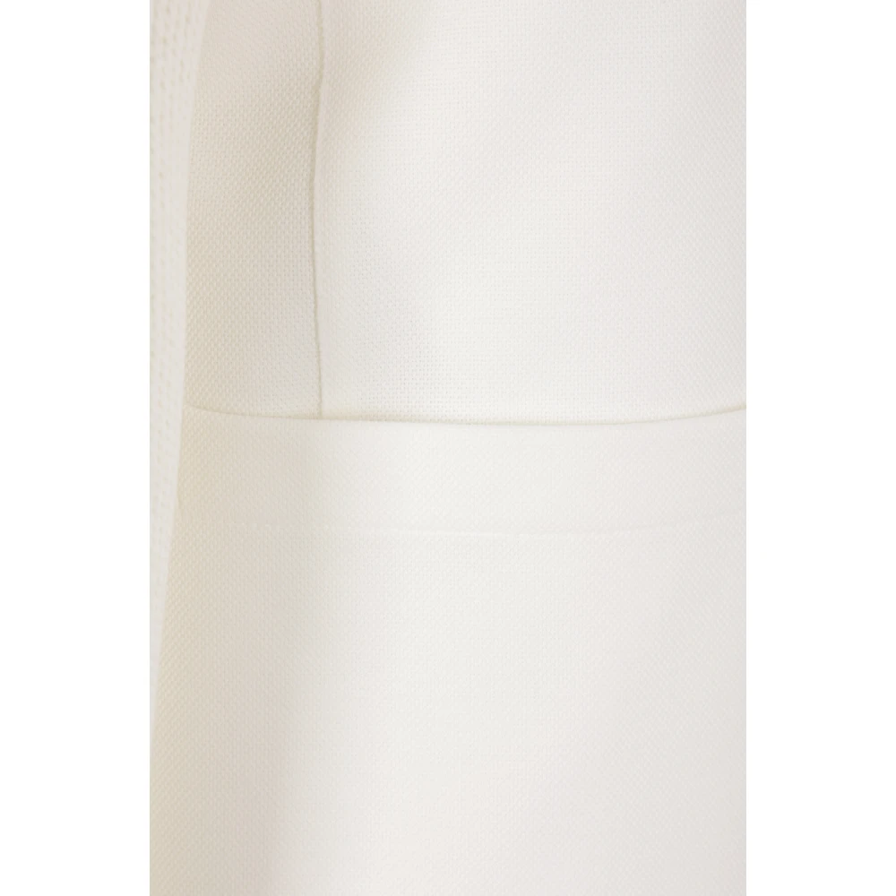 Eleventy Witte jas met klassieke revers White Heren