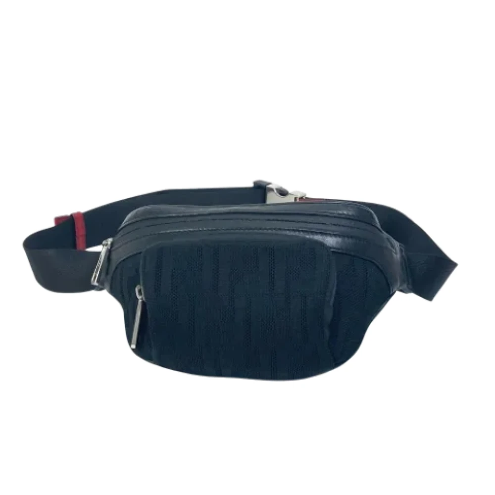 Fendi Vintage Pre-owned Fabric fendi-bags Black Heren