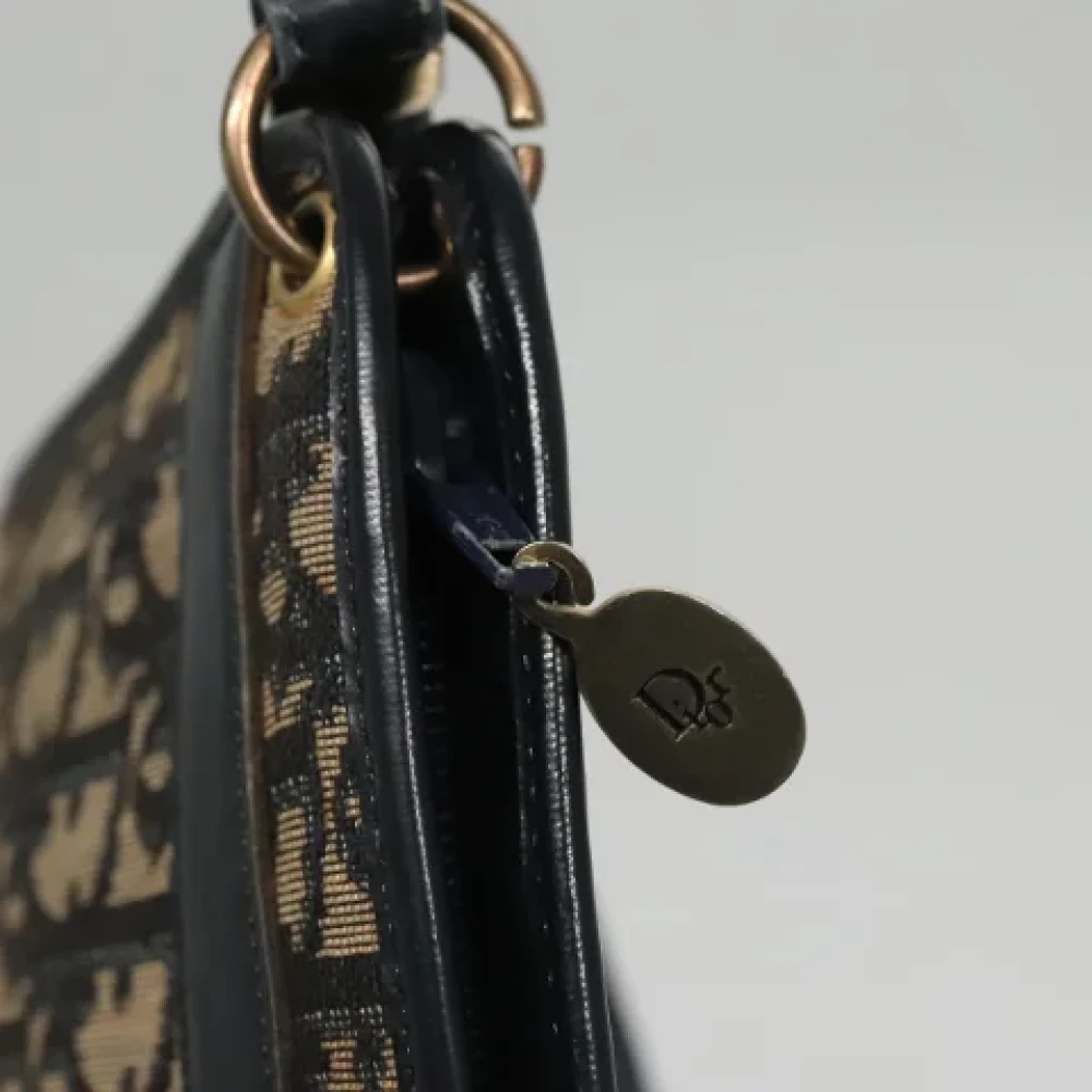 Dior Vintage Pre-owned Canvas dior-bags Blue Dames