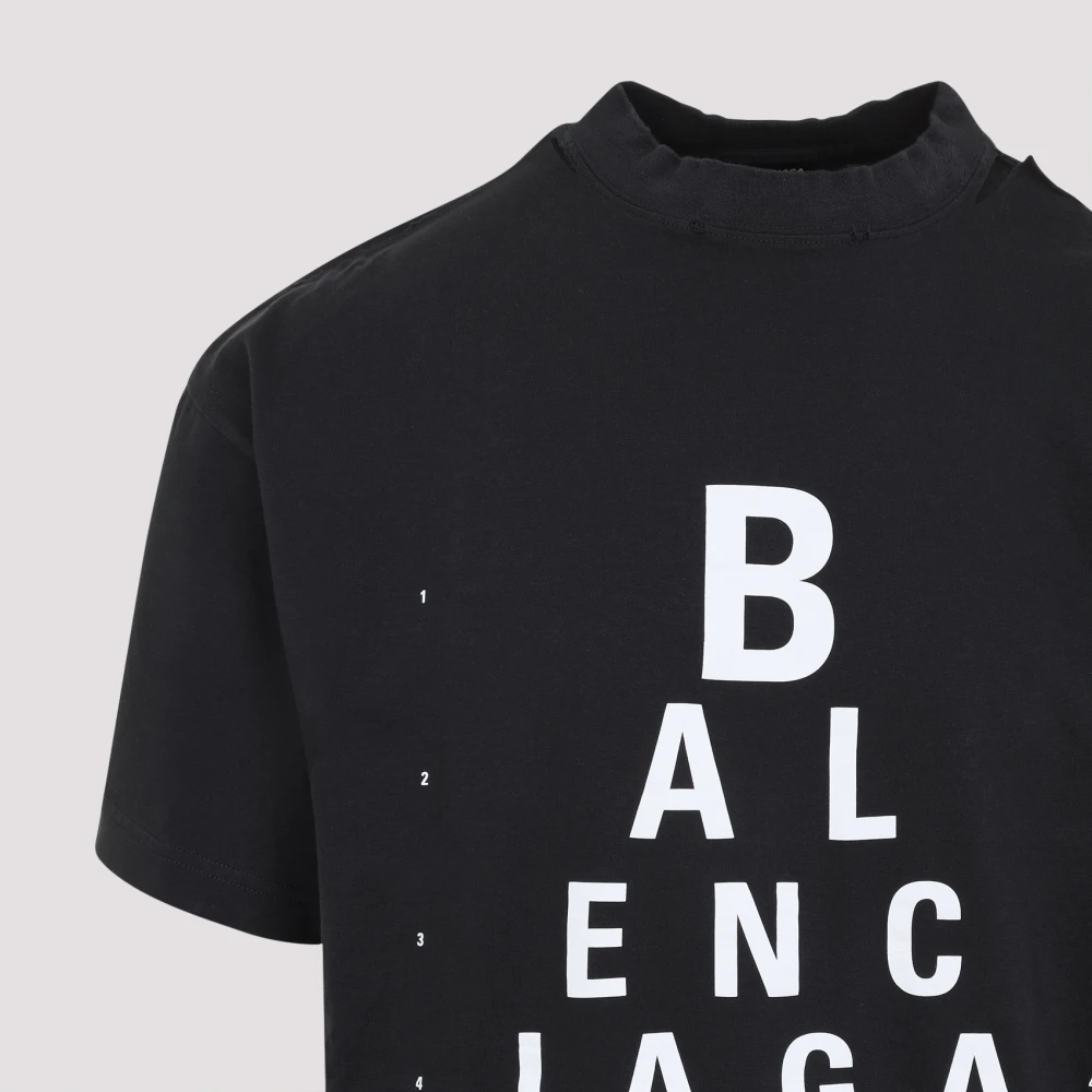 Balenciaga Oversized T-shirt Black Heren