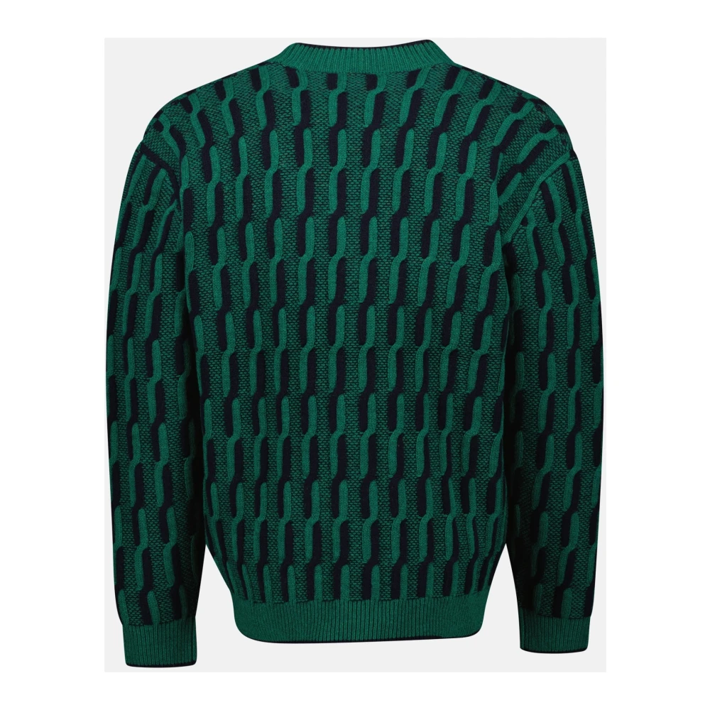 Drole de Monsieur Twist Bicolor Lente-Zomer 2025 Vest Green Heren