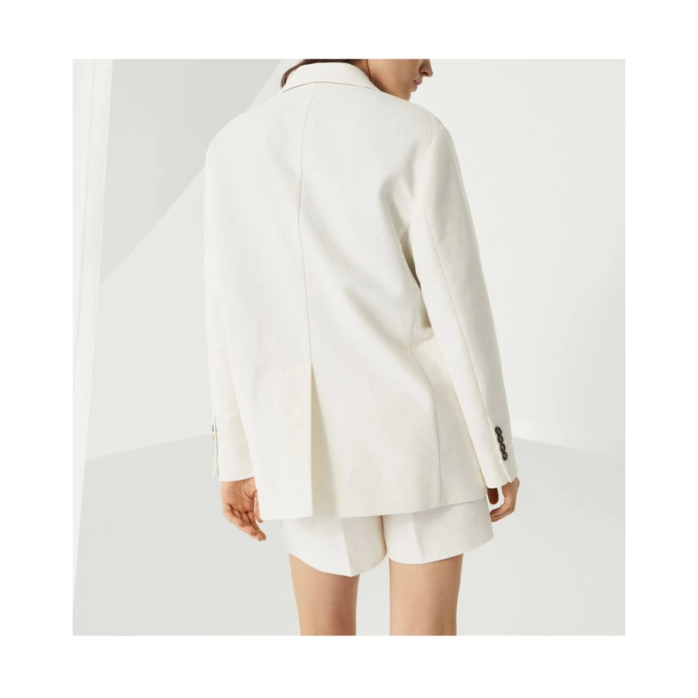 BRUNELLO CUCINELLI Stijlvolle Jassen Collectie White Dames