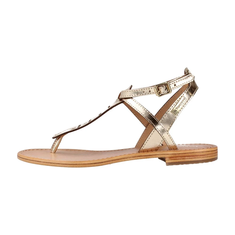 Les Tropeziennes Flat Sandals Yellow Dames