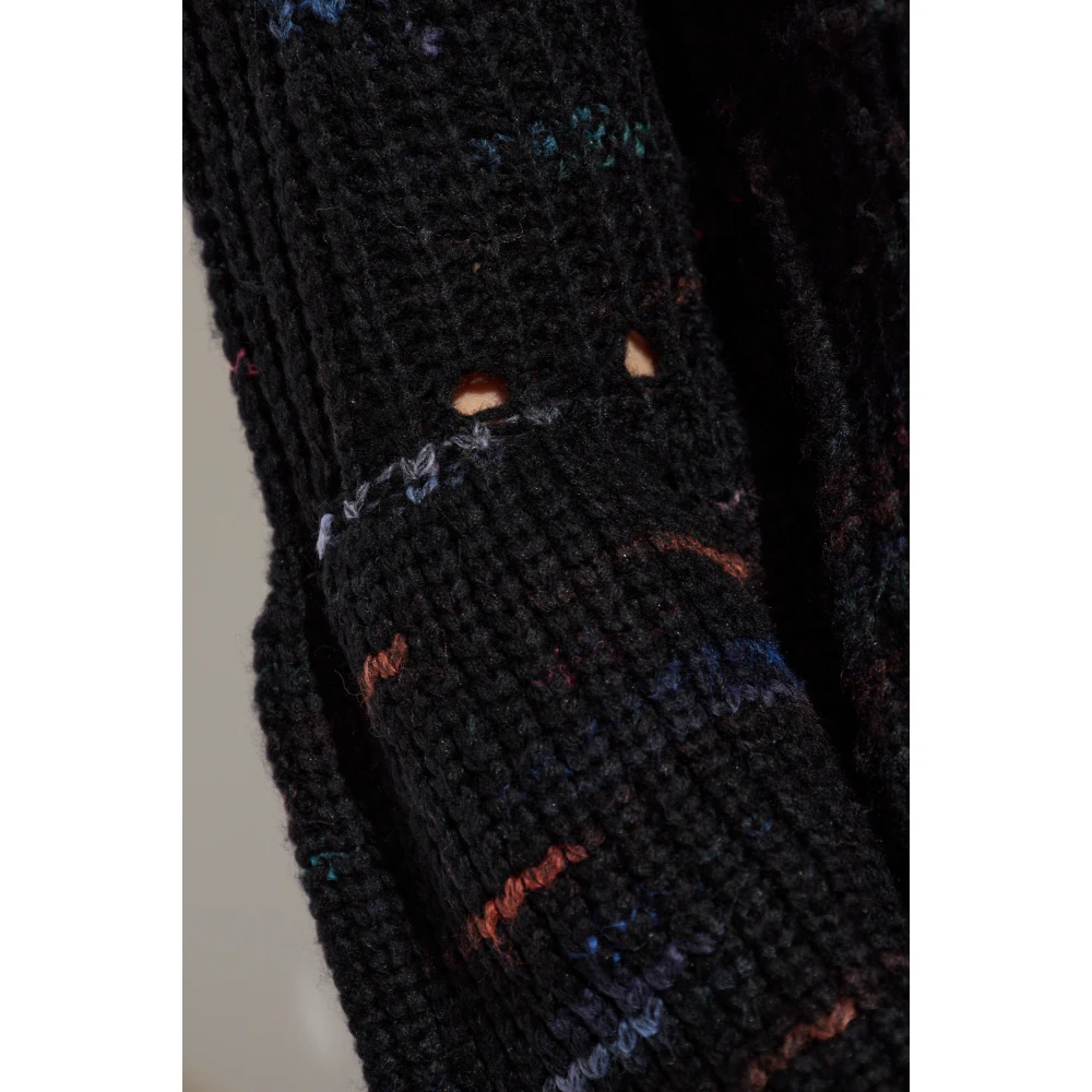 Munthe Wollen trui Black Dames