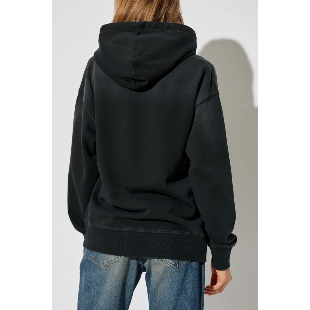 Diesel Sweatshirt F-Buxt-Hood-P2 Black Dames