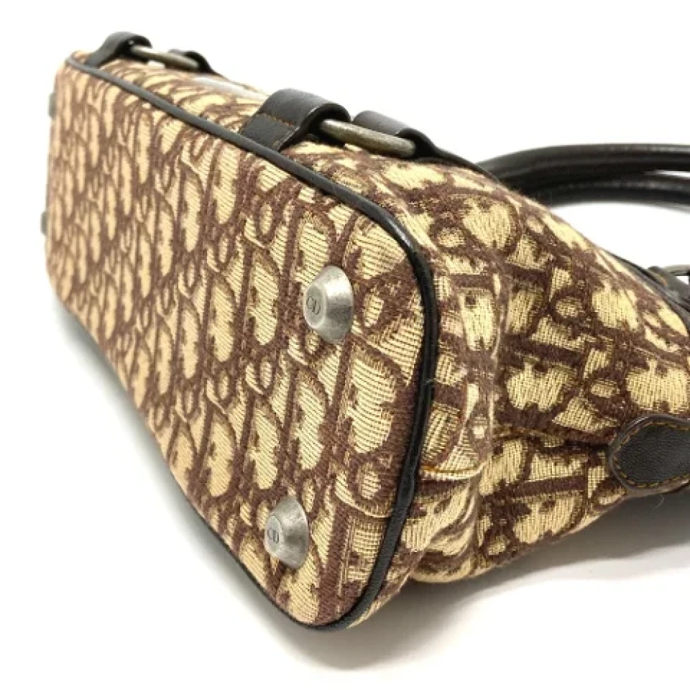 Dior Vintage Pre-owned Leather dior-bags Brown Dames
