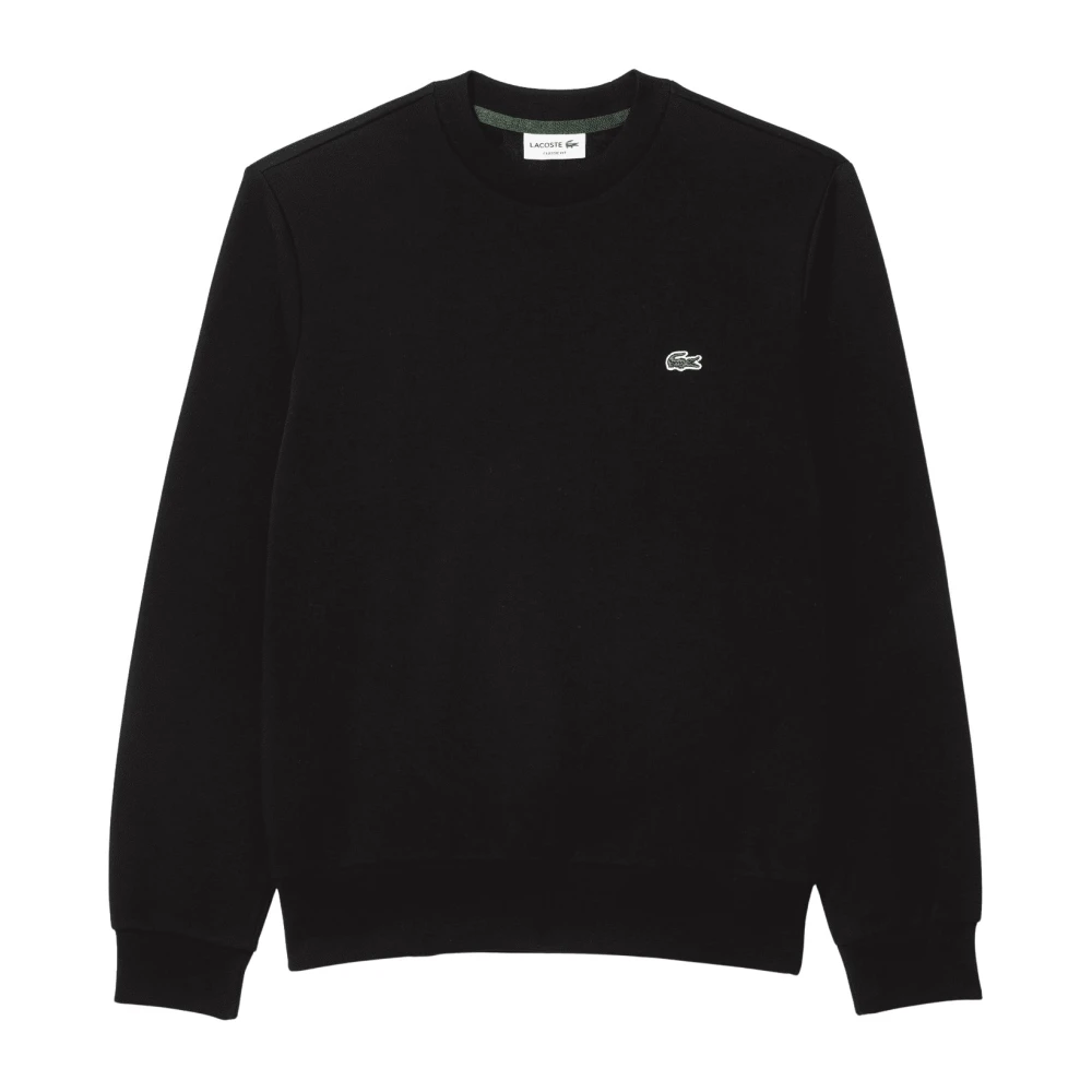 Lacoste Essentiële Crewneck Sweatshirt Black Heren