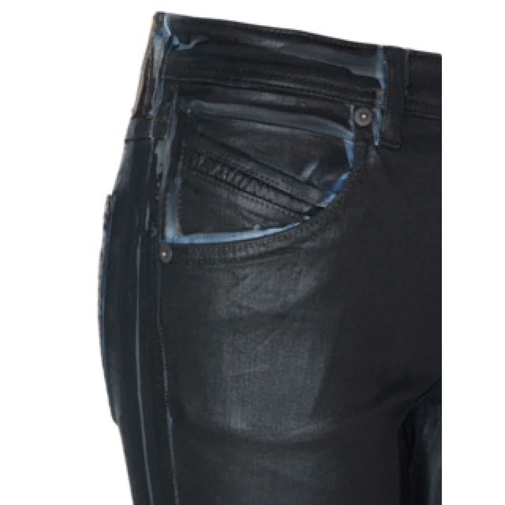 Diesel Stijlvolle Denim Shorts Black Dames