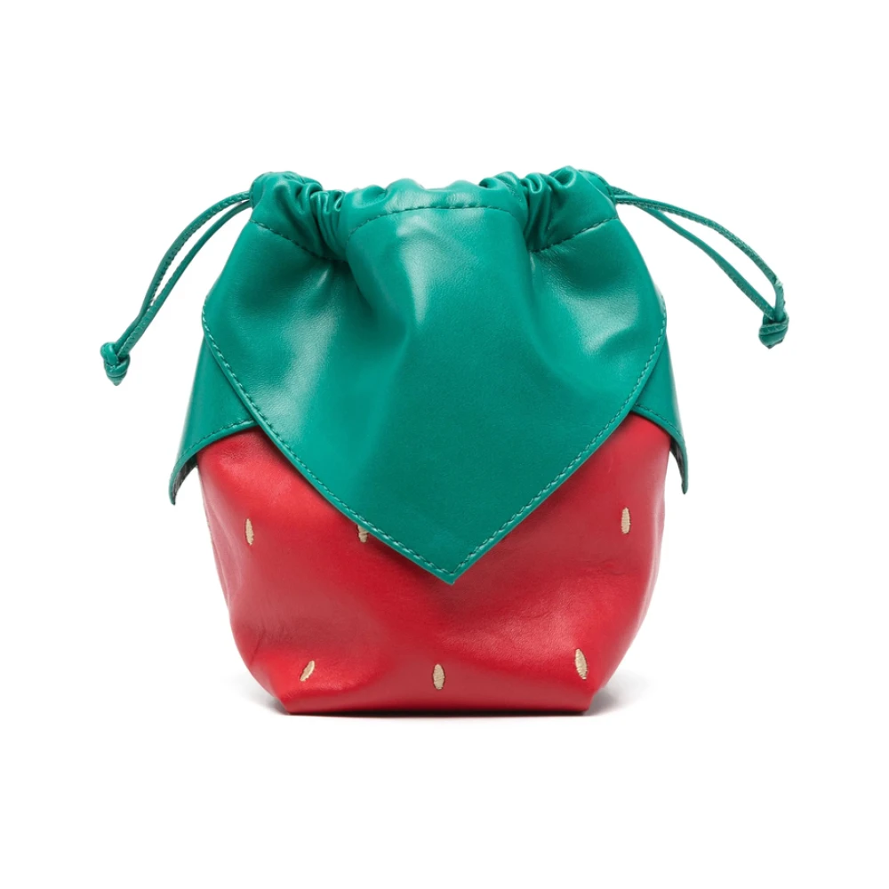 Hereu Rugzak met Trekkoordsluiting en Geborduurd Ontwerp Multicolor Dames