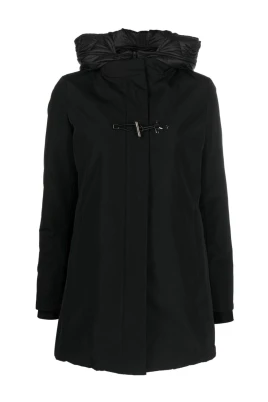 Svart Parka