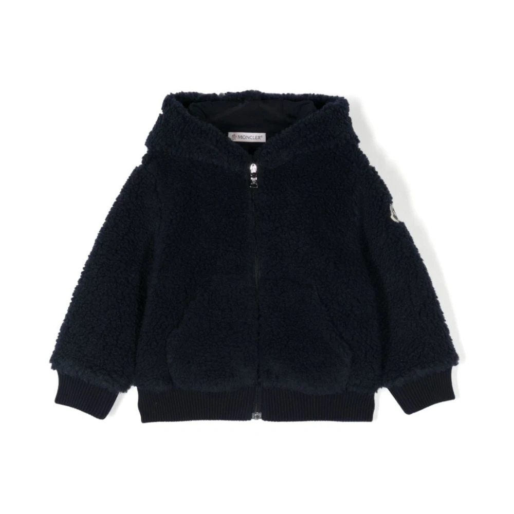 Moncler Boys Blue Kids Sweatshirts, 6 Y, Zip-Up Cardigan Jumpers