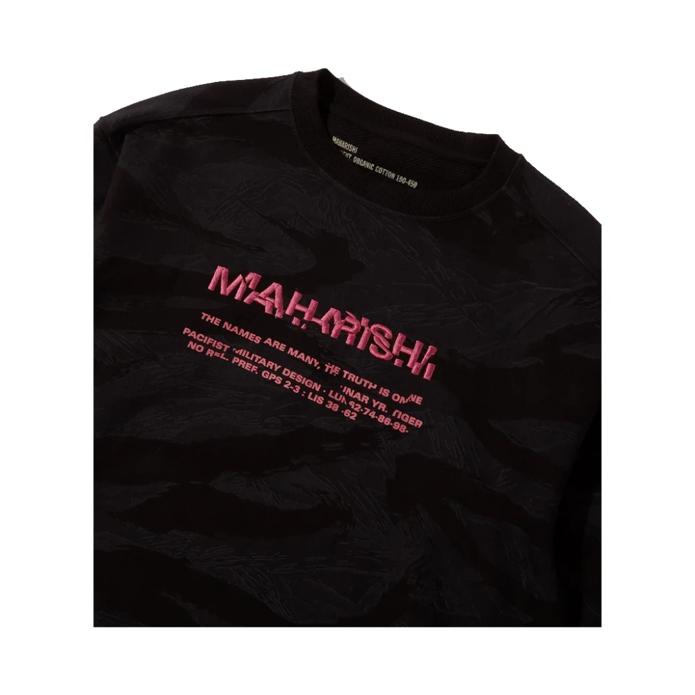 Maharishi Sweatshirts Hoodies Black Heren