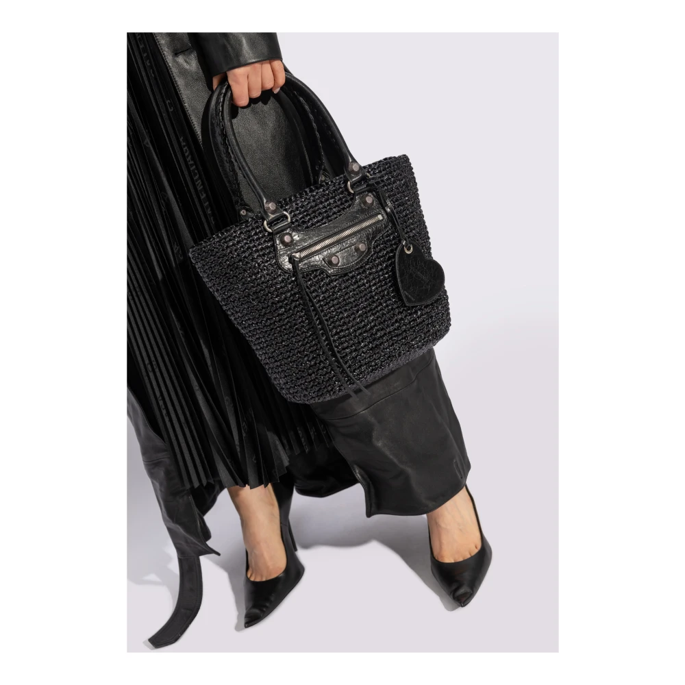 Balenciaga Le Cagole LM Shopper Bag Black Dames